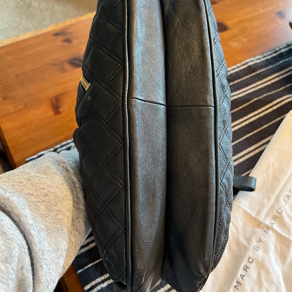 Marc Jacobs Black Quilted Satchel - Picture 4 of 10